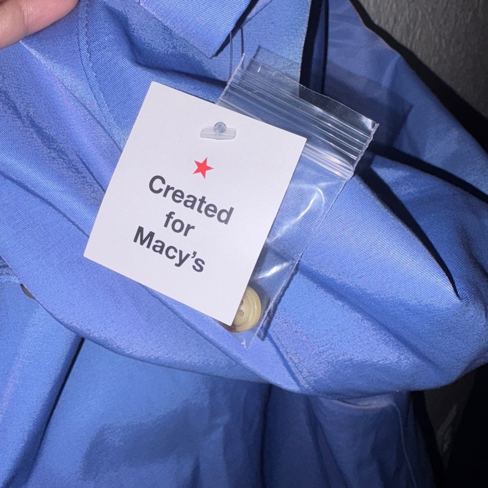 Lauren Ralph Lauren Light Blue Rainjacket - Picture 5 of 5